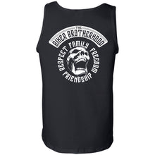 Load image into Gallery viewer, Biker Brotherhood VIP Club Member Tank Top - #1 (Logos front &amp; back)