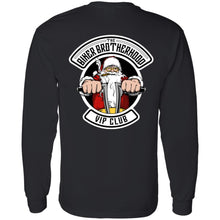 Load image into Gallery viewer, Biker Brotherhood  Santa Long Sleeve Tee