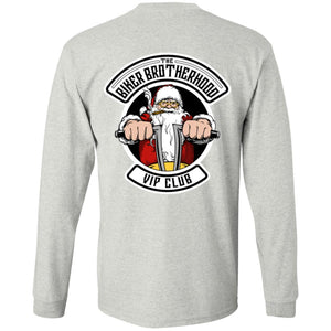 Biker Brotherhood  Santa Long Sleeve Tee