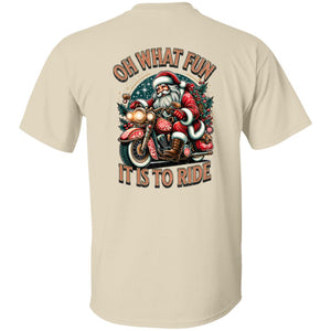 “Oh What Fun It Is to Ride” Tee