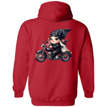 Load image into Gallery viewer, Blonde Biker Elf Girl - Hoodie