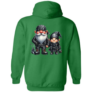 Gnome Couple Hoodie Ladies