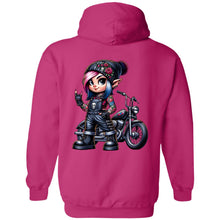 Load image into Gallery viewer, Elf Biker Girl Hoodie Hoodie