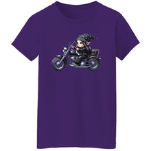 Load image into Gallery viewer, Bunette Biker Elf - Ladie&#39;s Tee