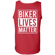 Load image into Gallery viewer, Biker Lives Matter - BLM Tank Top (Design on back)