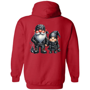 Gnome Couple Hoodie Ladies