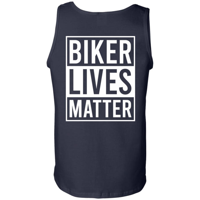 Biker Lives Matter - BLM Tank Top (Design on back)