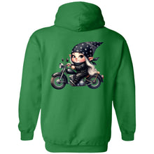 Load image into Gallery viewer, Blonde Biker Elf Girl - Hoodie