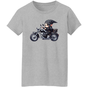 Bunette Biker Elf - Ladie's Tee