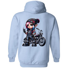 Load image into Gallery viewer, Elf Biker Girl Hoodie Hoodie