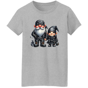 Biker Elf Couple - Ladies Tee