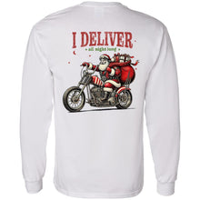 Load image into Gallery viewer, “I Deliver All Night Long” – Naughty &amp; Nice Long Sleeve