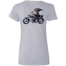 Load image into Gallery viewer, Biker Gnome Brunette V-Neck