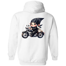 Load image into Gallery viewer, Blonde Biker Elf Girl - Hoodie