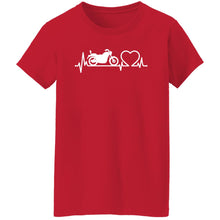 Load image into Gallery viewer, Motorcycle Heartbeat Tee
