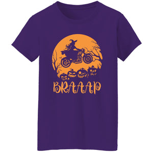 "Brappp" Halloween Witch T-Shirt