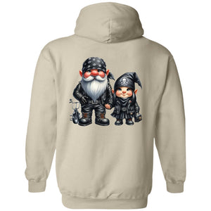 Gnome Couple Hoodie Ladies