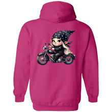 Load image into Gallery viewer, Blonde Biker Elf Girl - Hoodie