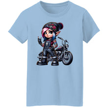 Load image into Gallery viewer, Elf Biker Girl - Ladie&#39;s Tee