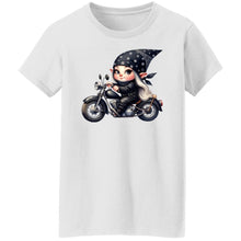 Load image into Gallery viewer, Blonde Biker Elf Girl - Ladie&#39;s Tee