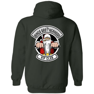 Biker Brotherhood Santa Hoodie