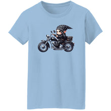 Load image into Gallery viewer, Bunette Biker Elf - Ladie&#39;s Tee