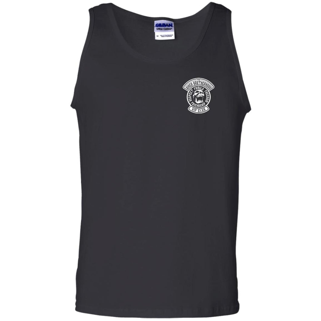 Biker Brotherhood VIP Club Member Tank Top - #1 (Logos front & back)