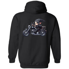 Load image into Gallery viewer, Brurnette Biker Elf Girl - Hoodie