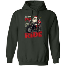 Load image into Gallery viewer, Oh What Fun It Is To Ride Chirstmas Hoodie