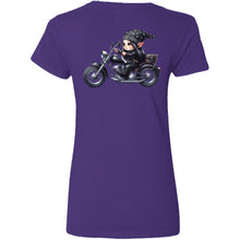 Load image into Gallery viewer, Biker Gnome Brunette V-Neck