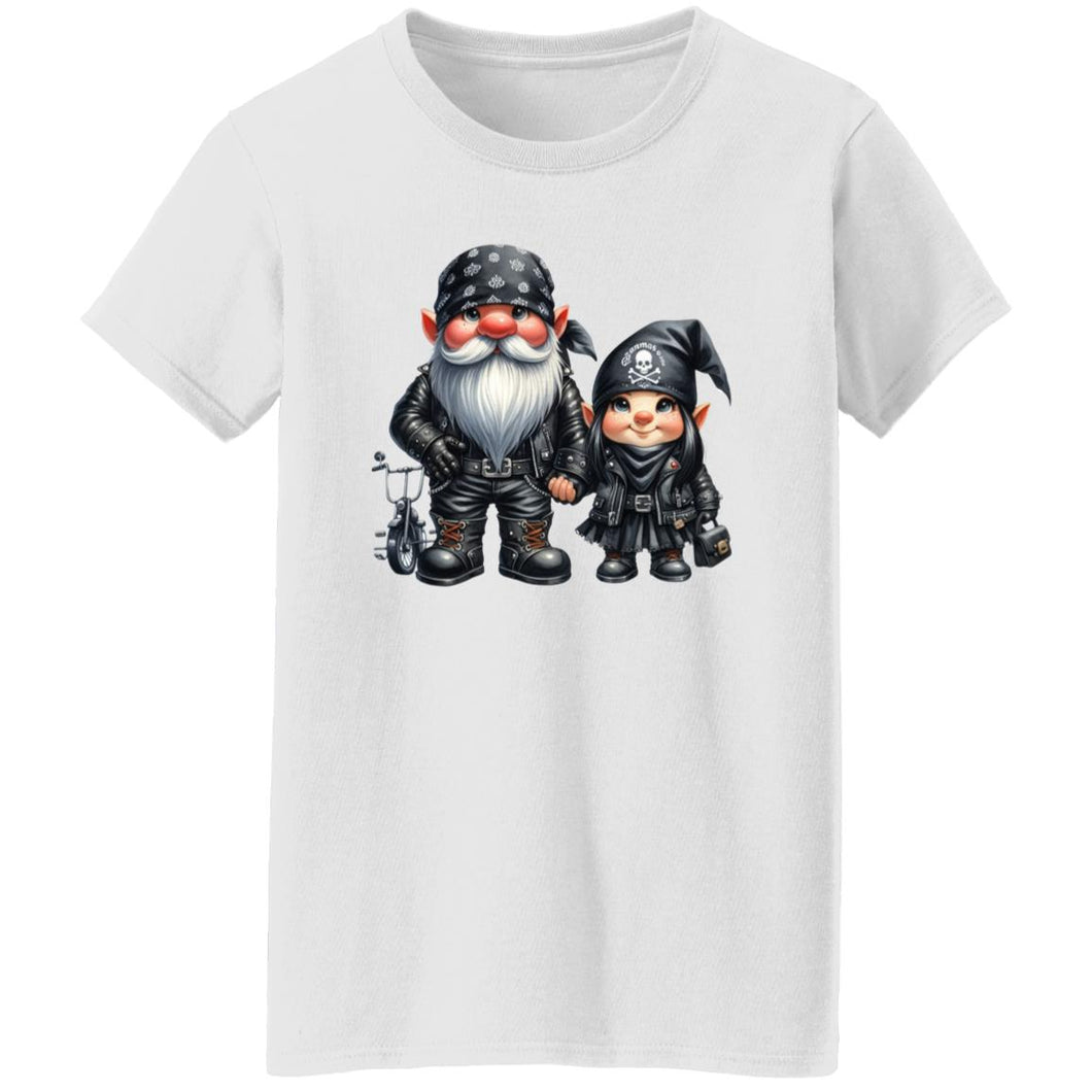 Biker Elf Couple - Ladies Tee