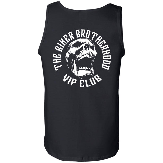 Biker Brotherhood VIP Club Logo Tank Top (Design on back)