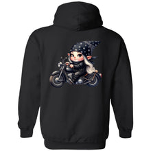 Load image into Gallery viewer, Blonde Biker Elf Girl - Hoodie