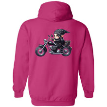 Load image into Gallery viewer, Brurnette Biker Elf Girl - Hoodie