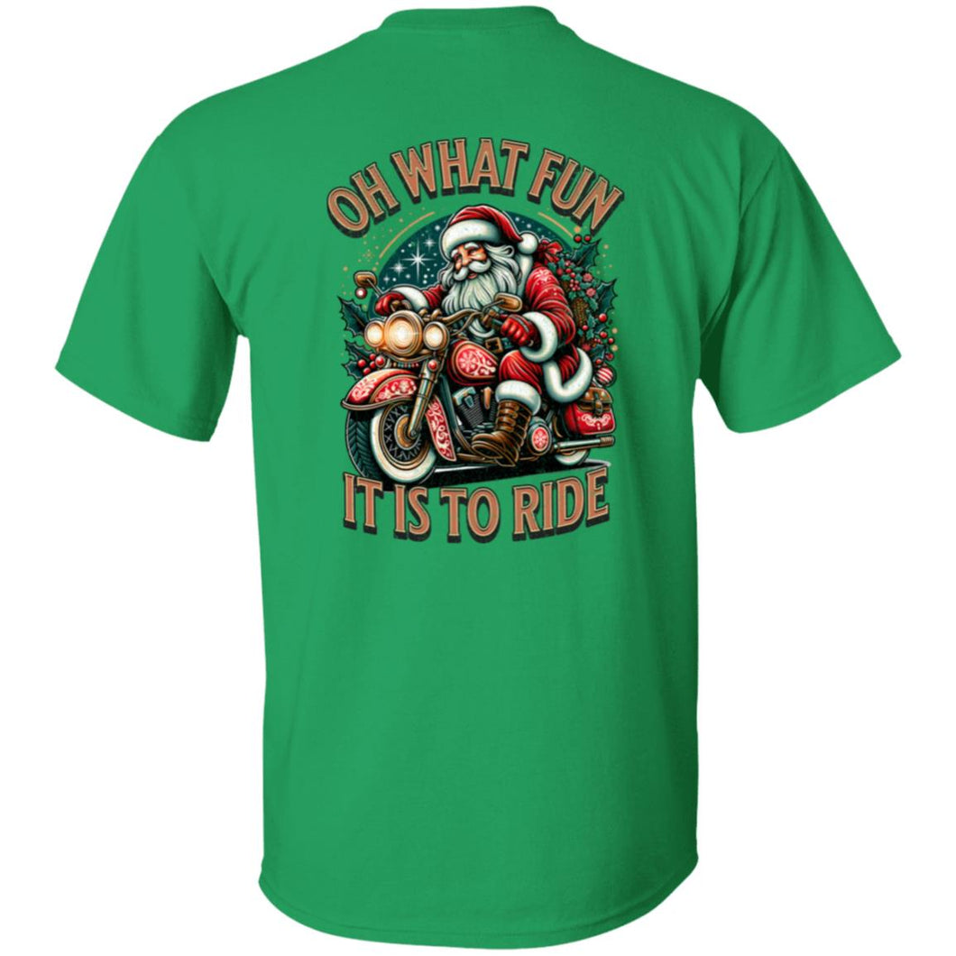 “Oh What Fun It Is to Ride” Tee