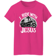 Load image into Gallery viewer, &quot;I Ride with Jesus&quot; Tee