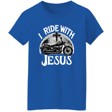 Load image into Gallery viewer, &quot;I Ride with Jesus&quot; Tee