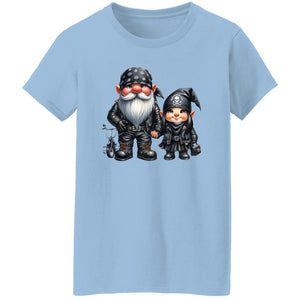 Biker Elf Couple - Ladies Tee