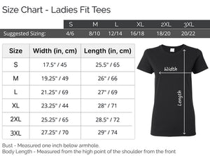 Halloween Moon Biker Witch Ladies Fit Tee