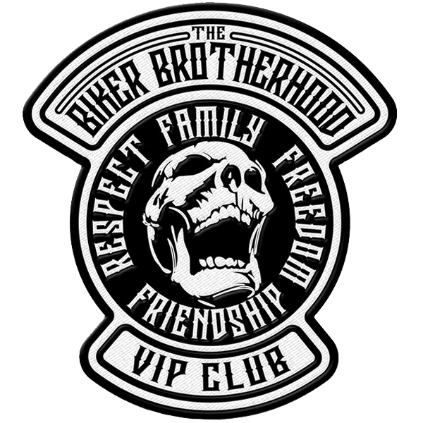 Biker Brotherhood VIP Club SEW ON Patch
