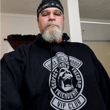 Load image into Gallery viewer, Biker Brotherhood VIP Club Patch Hoodie