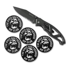 Load image into Gallery viewer, Biker Brotherhood Mini Decals - *Knife not included