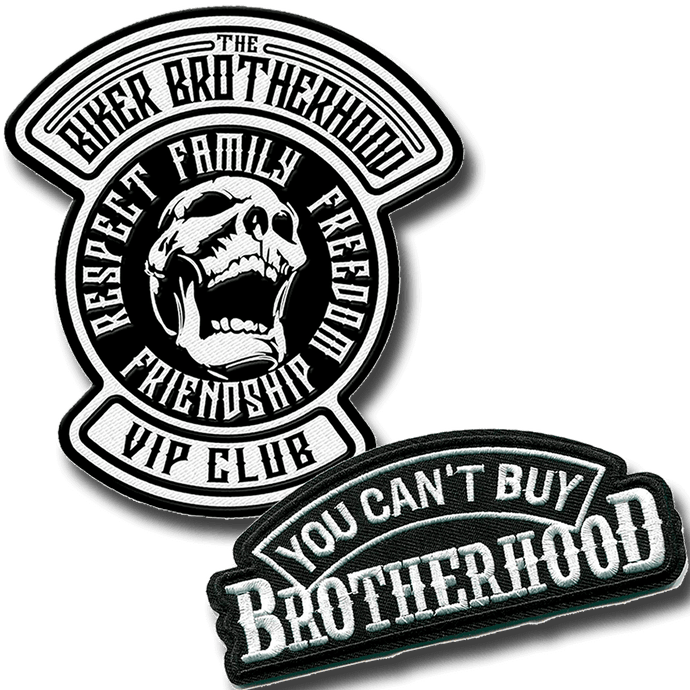 Biker Brotherhood VIP Club Patch Bundle