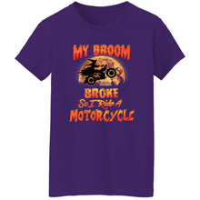 Load image into Gallery viewer, My Broom Broke Ladies Fit Tee