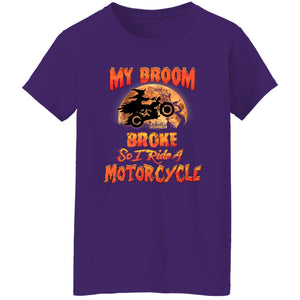 My Broom Broke Ladies Fit Tee