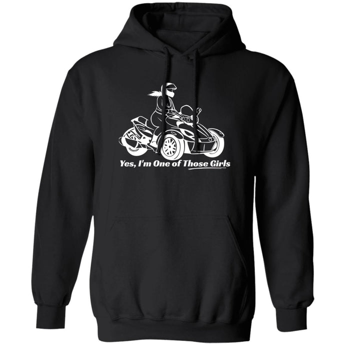 Yes, I'm One of Those Girls - Can-Am Rider Hoodie