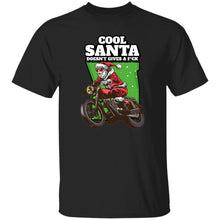 Load image into Gallery viewer, Cool Biker Santa Short Sleeve Tee