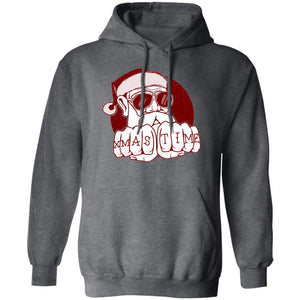 XMAS Time Biker Santa Hoodie