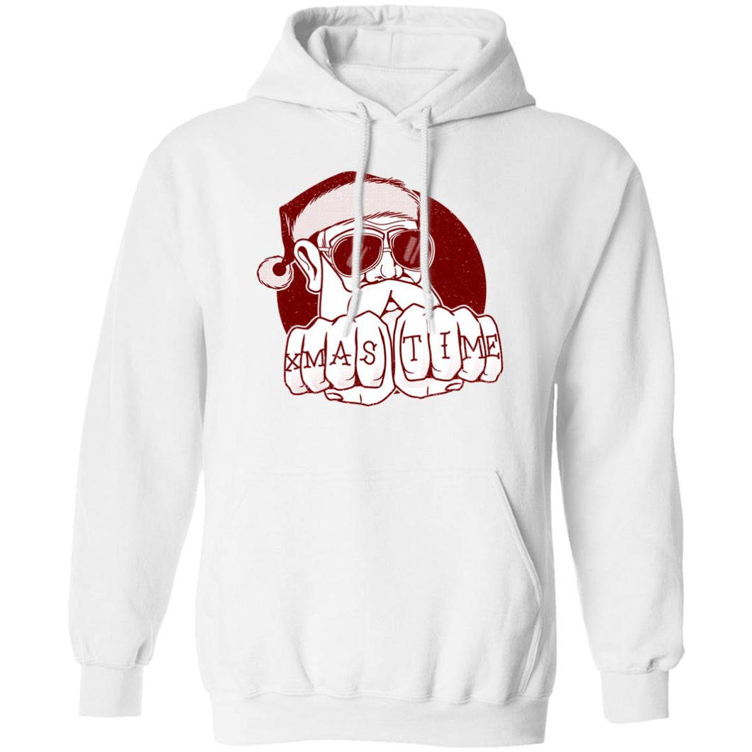 XMAS Time Biker Santa Hoodie