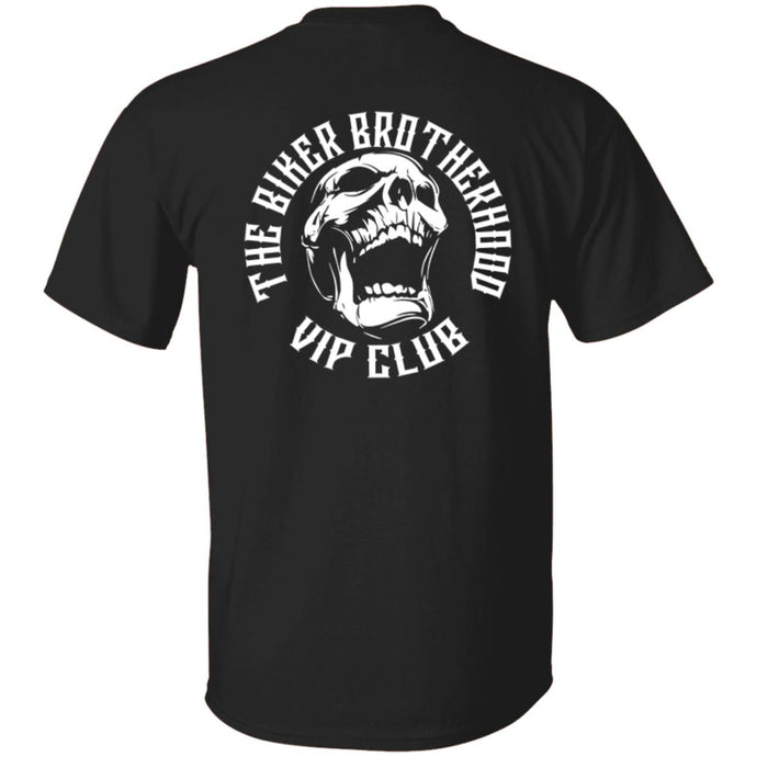 Biker Brotherhood VIP Club Logo Tee - Back Logo